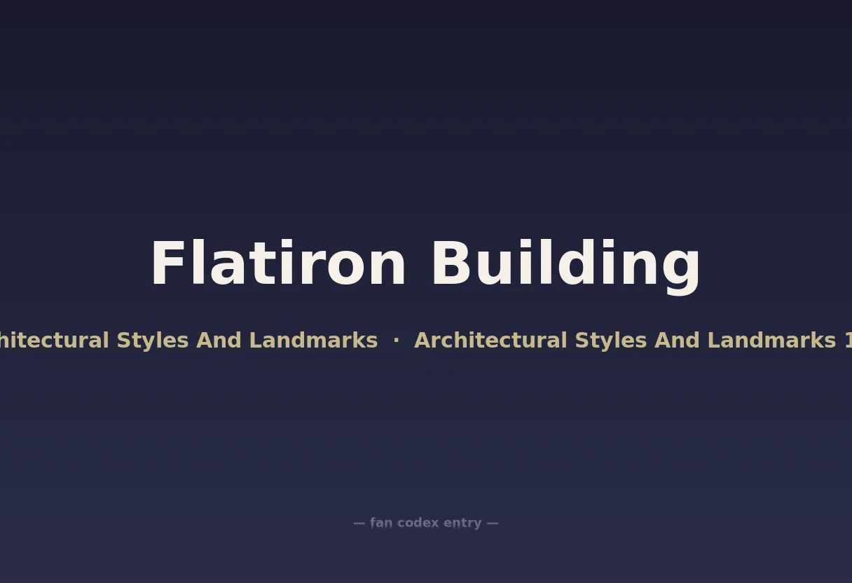 Flatiron Building