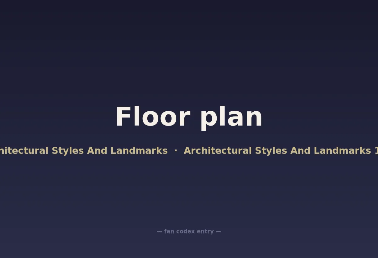 Floor plan